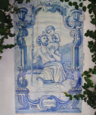 Azure Tiles of Sao Cristov&atilde;o.